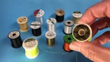 Video thumb for Fly tying thread types