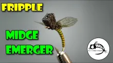 Video thumb for Midge Emerger Fripple