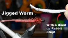 Video thumb for Tie a fly with your Waste