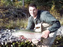 User submitted picture: Kenai River Rainbor
