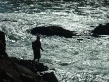 User submitted picture: My friend Sean fishing th...