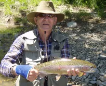 User submitted picture: Beautiful rainbow trout a...