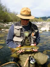 User submitted picture: Wild mediteranean trout o...