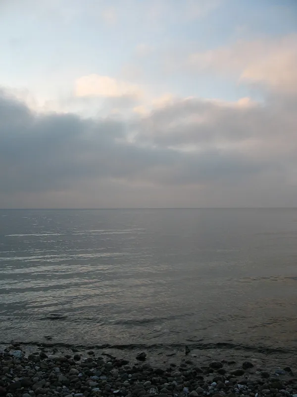At 3 in the afternoon - It's November and the sun is already setting