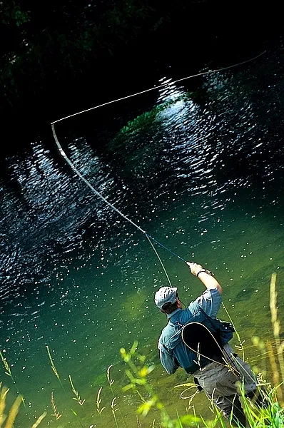 User submitted picture: Casting in the stream of ...